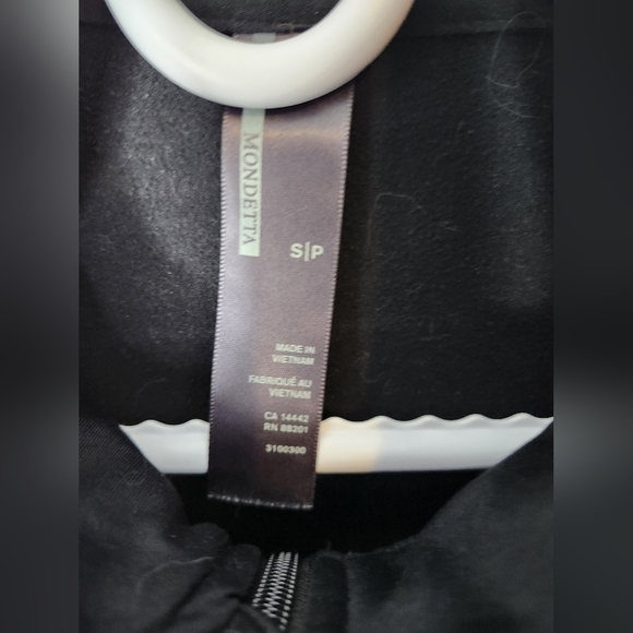 Mondetta Activewear Jacket Black Size Small - Picture 2 of 7